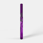 Cool Paarse Racing Flames Samsung Galaxy Hoesje (Rechterkant)