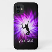 Cool Paarse Tennis Case-Mate iPhone Case (Achterkant)