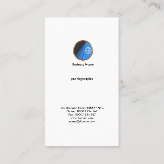 Cool Paarse Trapezium Black Web Systems Analyst Visitekaartje (Achterkant)