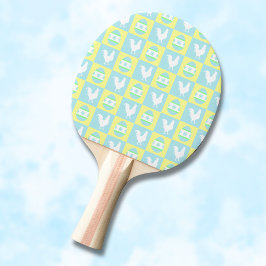 Cool Paas Checkerboard Patroon Haan Eieren Tafeltennisbatje