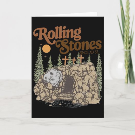 Cool Paashaas Gezicht Met Zonnebril  Kaart (Voorkant)