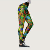 Cool Paint Splotch Design Leggings (Rechts)