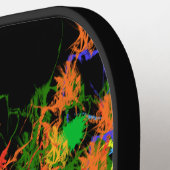 Cool Paint Splotch Design Pickleball Paddle (Links Detail)