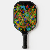 Cool Paint Splotch Design Pickleball Paddle (Achterkant)