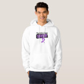 Cool Pancreaskanker Overleving Hoodie (Voorkant volledig)