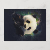 Cool Panda | Beer van Bamboe | Cadeaubont Aankondigingskaart (Voorkant)