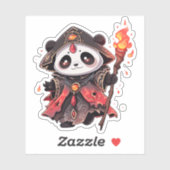 Cool Panda - Fire Demon Wizard Sticker (Vel)