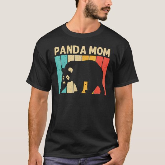 Cool Panda for ma Moeder Panda Beer Dierlijke zook T-shirt (Voorkant)
