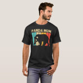 Cool Panda for ma Moeder Panda Beer Dierlijke zook T-shirt (Voorkant volledig)