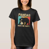 Cool Panda For Men Women Panda Bear Animal Zookee T-shirt (Voorkant)