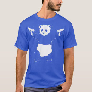 cool panda - panda - beer - leuk - grappig - kawai t-shirt