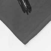 Cool Panda Punk Peace Sign Motorcycle  Fleece Deken (Hoek)