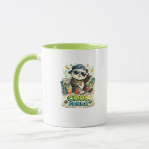 Cool Panda Skateboard Koffiemok Mok