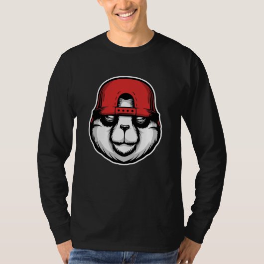 Cool Panda T-shirt (Voorkant)