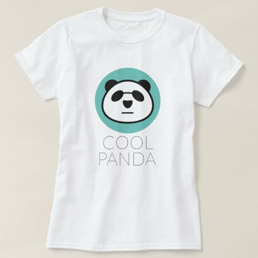 Cool Panda T-shirt (Design voorkant)