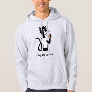Cool Panther Graphic T-shirt – Funny Bubble Tea Sh