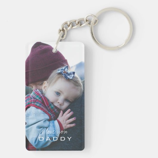 Cool Pap Foto Sleutelhanger (achterkant)