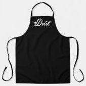 Cool Papa Als Geen Andere Typografie Moderne Chef Schort (Voorkant)