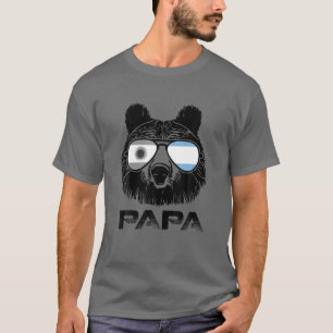 Cool Papa Beer zonnebril Argentina Flag Pride Pat T-shirt