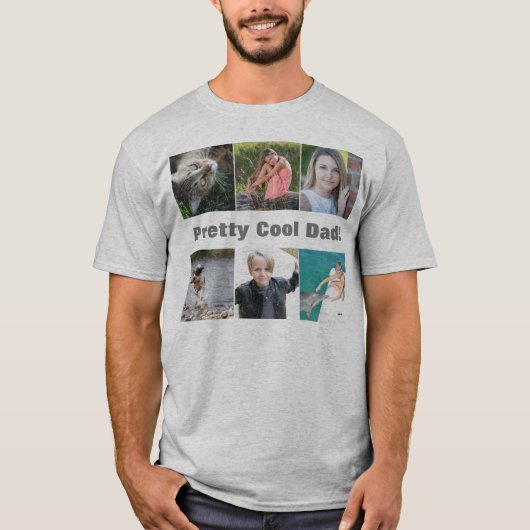 Cool Papa. Foto T-Shirt - HAMbWG (Voorkant)