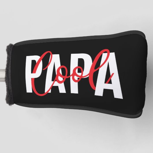 Cool Papa Golf Head Hoesje Golfheadcover (Voorkant)