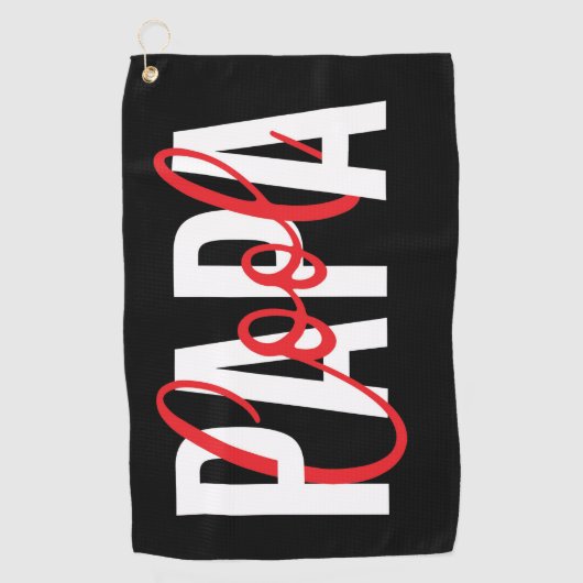 Cool Papa Golfhanddoek (Voorkant)