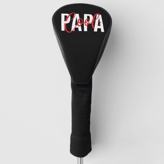 Cool Papa Golfheadcover (Voorkant)