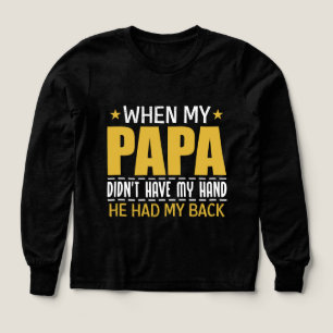 Cool PaPa hand terug woordkunst