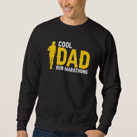 Cool papa hardlopen marathons geweldige loper voor trui (Voorkant)
