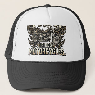 Cool Papa Motorfiets Vintage Biker Trucker Pet