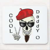 Cool papa - O Beatnik Skull Muismat (Voorkant)
