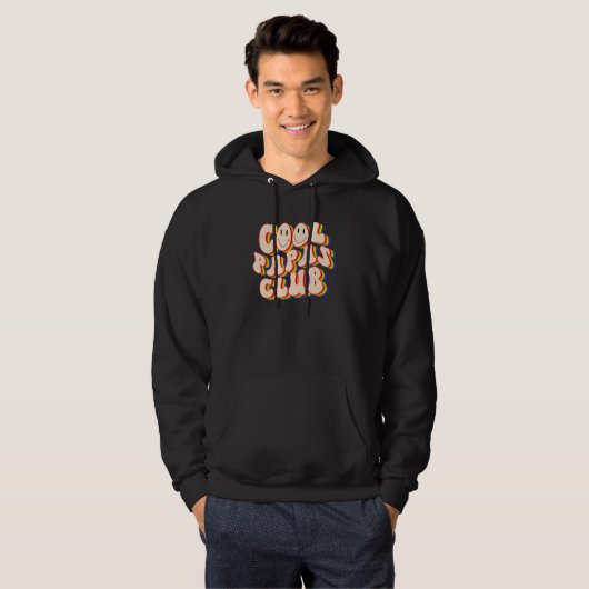 Cool Papas Club LGBTQ Pride Gay Pride Rainbow LGBT Hoodie (Voorkant volledig)