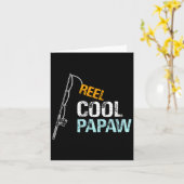 Cool papaw cadeau voor opa van kleindochter kaart (Gele Bloem)