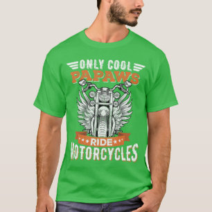 Cool Papaws rijden motorfietsen fiets fietsen voor T-shirt