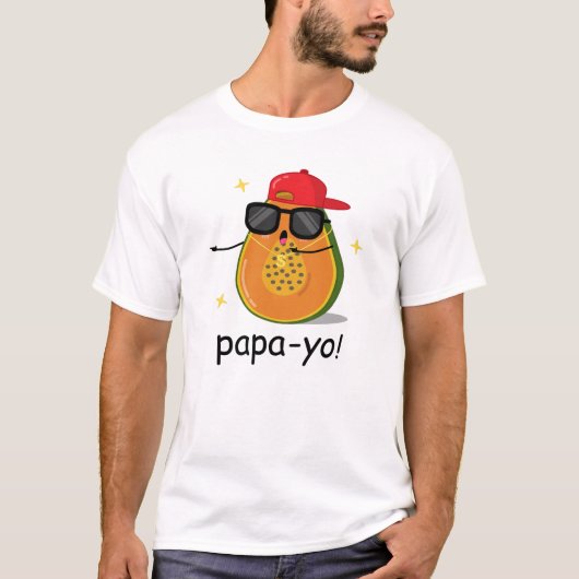 Cool Papaya Pun T-shirt (Voorkant)