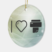 Cool Paper Printer Keramisch Ornament (Links)