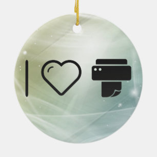 Cool Paper Printer Keramisch Ornament