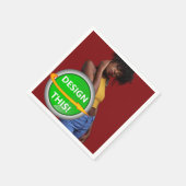 COOL! Papier Cocktail Servetten -3 ply- 50 pack Wi (Hoek)