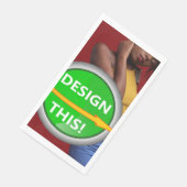 COOL! Papier Gastenhanddoek -3 ply- 50 pack Wit Servet (Hoek)