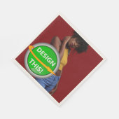 COOL! Papier Luncheon Servetten -3 ply- 50 pack Ec (Hoek)