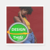 COOL! Papier Luncheon Servetten -3 ply- 50 pack Wi (Voorkant)