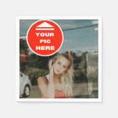 Cool! Papieren servet - gepersonaliseerd (Voorkant)