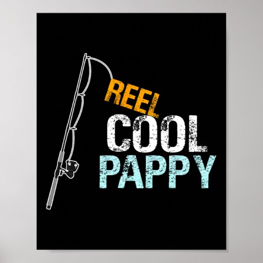Cool Pappy Graphic Pappy Gift van kleindochter G Poster (Voorkant)