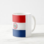 Cool Paraguay Flag Koffiemok (Voorkant rechts)