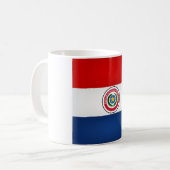 Cool Paraguay Flag Koffiemok (Voorkant links)