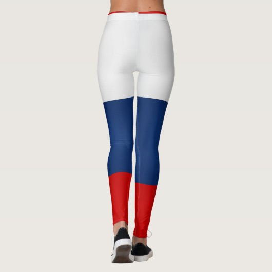 Cool Paraguay Flag Mode Leggings (Achterkant)