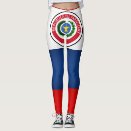 Cool Paraguay Flag Mode Leggings