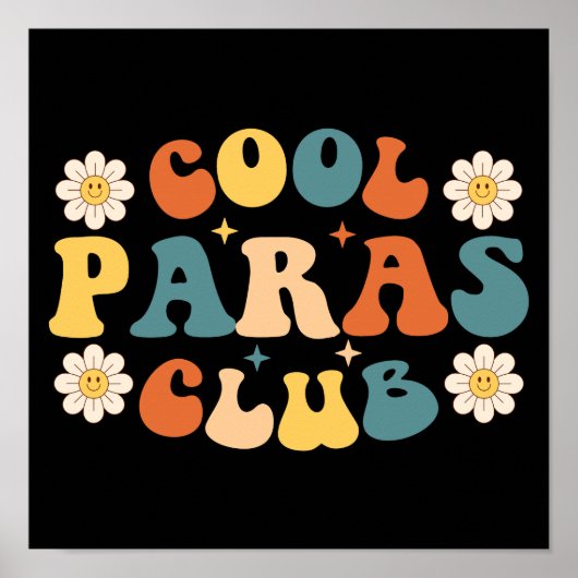 Cool Paras Club Poster (Voorkant)