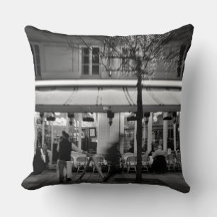 Cool Parisian lifestyle en cultuur Kussen