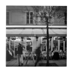 Cool Parisian lifestyle en cultuur Tegeltje